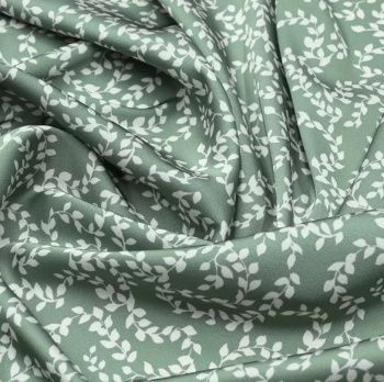 картинка Шелк искус 8570/101243 Веточки крем на оливе от магазина Ютекс