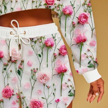 картинка Кулирная гладь Розы бутоны от магазина Ютекс