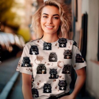 картинка Кулирная гладь кофемания от магазина Ютекс