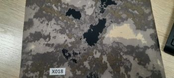 картинка Плащевая мембрана Алова комфорт фотопринт Х018 черный мох от магазина Ютекс