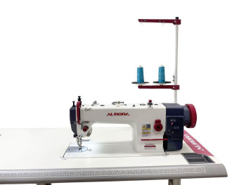 картинка Прямострочная промышленная швейная машина с шагающей лапкой AURORA A-0302DE ( прямой привод ) от магазина Ютекс