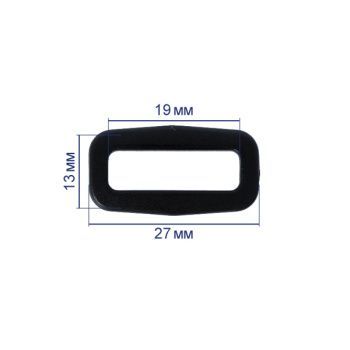 картинка FC42 Рамка-прямоугольник "Gamma" (19мм) 100 шт. от магазина Ютекс