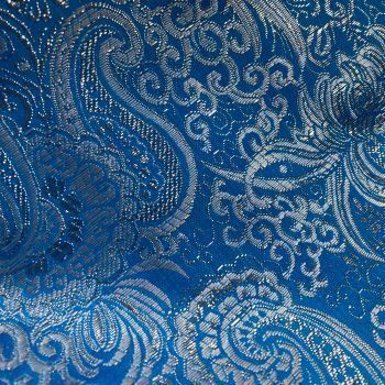 картинка Парча жаккард голубая от магазина Ютекс