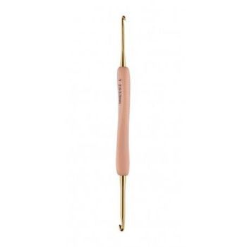 картинка Крючок для вязания металл силиконовая ручка двухсторонний от магазина Ютекс