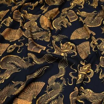 картинка Шелк искус 8570/101283 Китайский дракон от магазина Ютекс