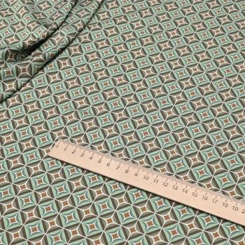 картинка Шелк искус 8570/101116 Ромбики слива от магазина Ютекс