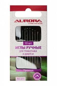 картинка Иглы ручные Aurora AU-211 уп 10 шт от магазина Ютекс