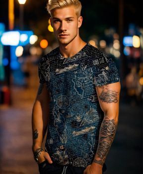 картинка Футер 2-х нитка Карта от магазина Ютекс