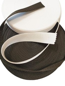 картинка Лента ременная черная 38 мм, арт. 17с3 стандарт от магазина Ютекс