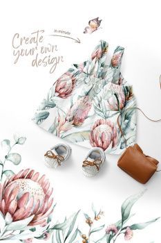 картинка Футер 2-х нитка Акварель от магазина Ютекс