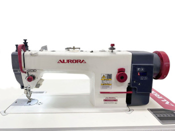 картинка Прямострочная промышленная швейная машина с шагающей лапкой AURORA A-0302DE ( прямой привод ) от магазина Ютекс